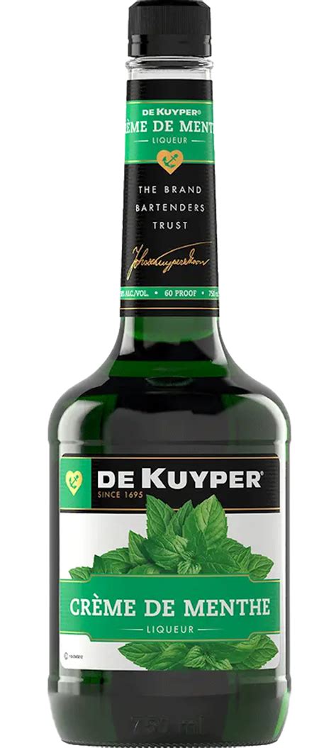 Crème de Menthe .